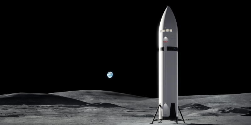SpaceX рискует опоздать с высадкой людей на Луну — сразу на несколько лет
